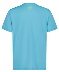 Under Armour Boy's 8-20 Printed Crewneck Swim Rashguard