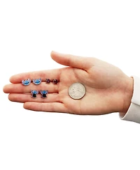 Disney Lilo and Stitch Fashion Earring Set, 3 Pairs, Stud Earrings