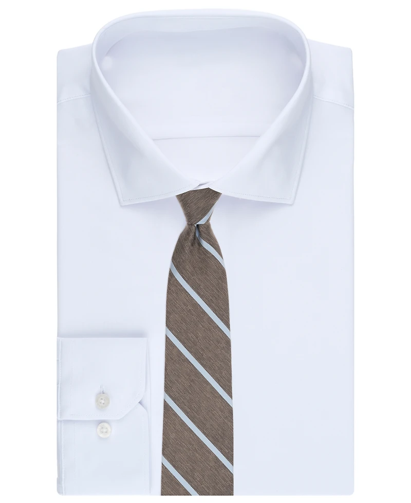 Michael Kors Men's Linen Stripe Tie