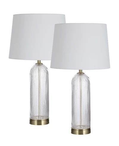 Ren Wil Ocala Glass Table Lamp, Set of 2