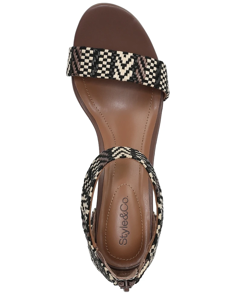 Style & Co Women's Paycee Two-Piece Dress Sandals