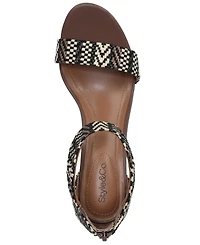 Style & Co Women's Paycee Two-Piece Dress Sandals