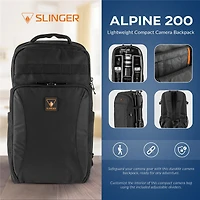 Sony Alpha a7 V Mirrorless Camera w/ Lexr 128GB Sdxc Uhs-ii/U3, Slinger Alpine 200 Backpack, Extreme Np-FZ100 Battery