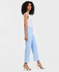 Anne Klein Petite Straight-Cut Hollywood Waist Pants
