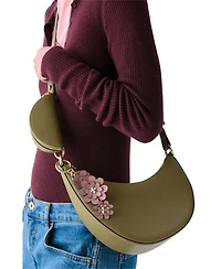 kate Spade new york Mixed Material Flower Bag Charm