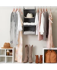 Household Essentials 3 Shelf Hanging Closet Organizer