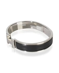 Pre-Owned Bvlgari Hermes Clic Hh In Noir Mat Bracelet