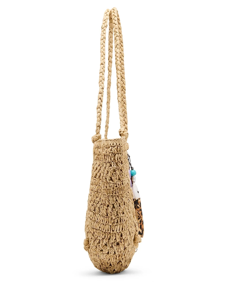 Steve Madden Btydes Raffia Shopper