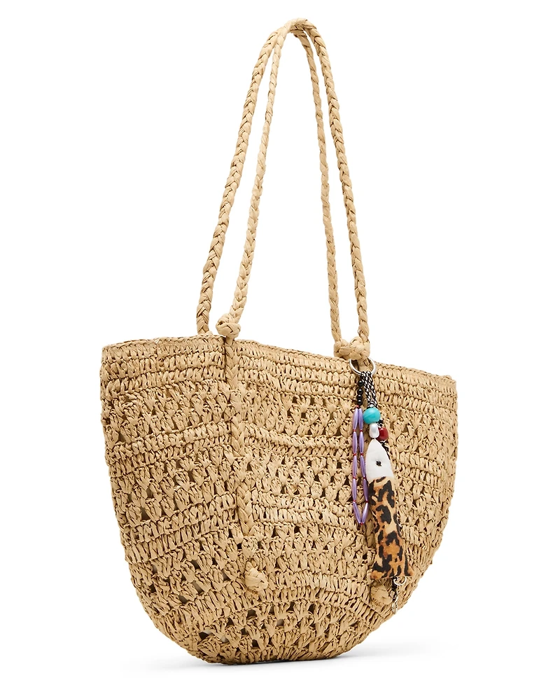 Steve Madden Btydes Raffia Shopper