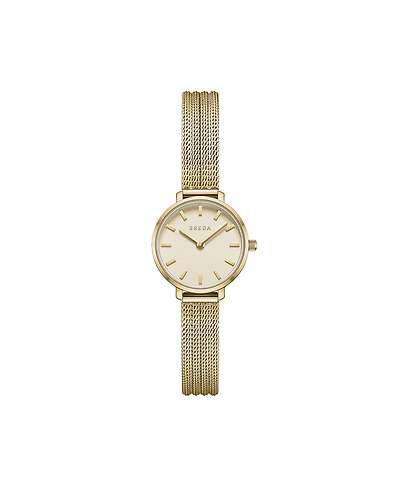 Breda Beverly Tethered 1760a Gold and Metal Bracelet Watch, 25mm