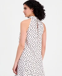 Anne Klein Women's Polka-Dot Halter Top
