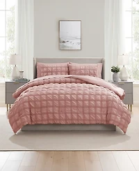 Nestl Luxury Soft Seersucker Design -Pc. Comforter Set
