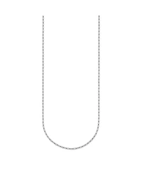 Curata Jewelry Solid 950 Platinum 1.4mm Thin Paperclip Chain Necklace 16-24 Inch Chain Necklace