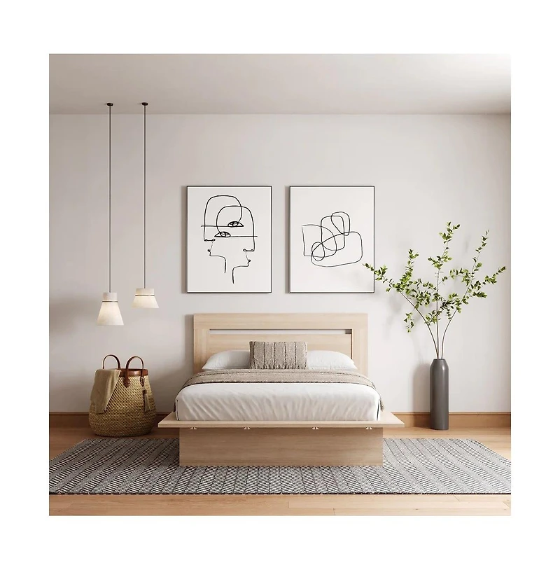 Nexera Malibu Headboard