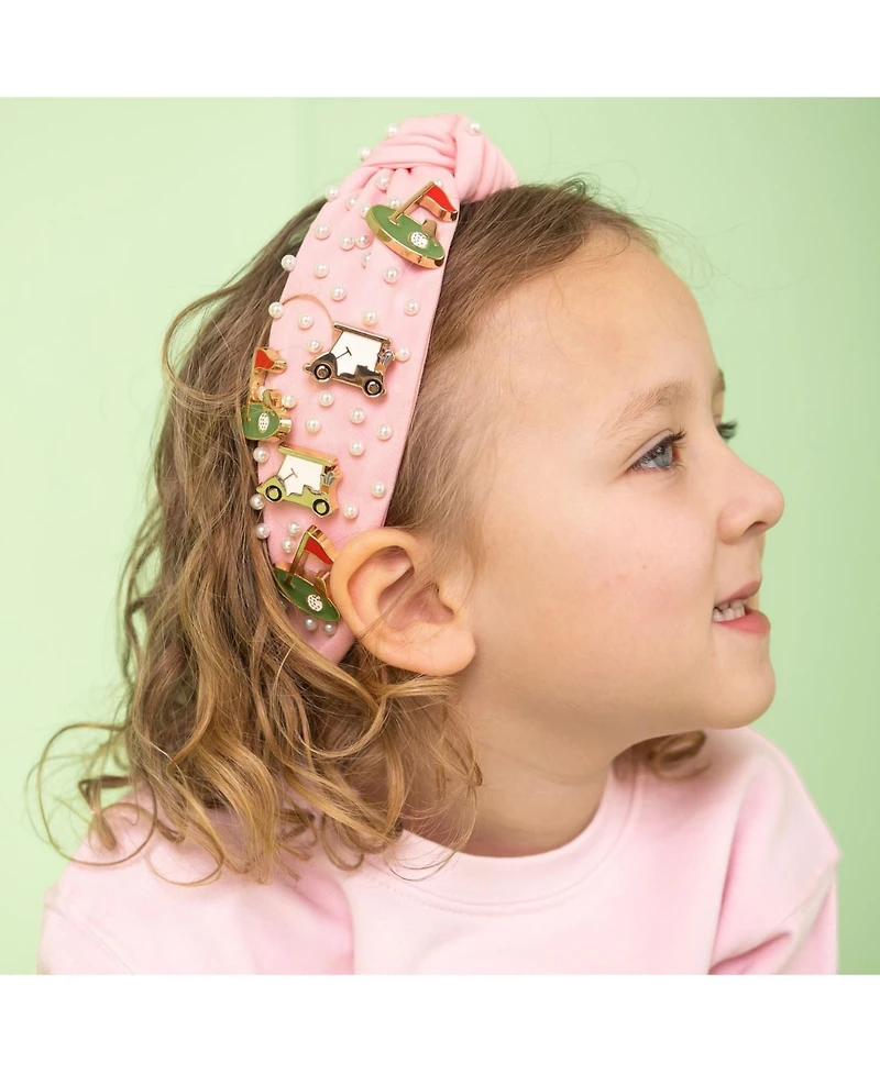 Sweet Wink Little and Big Girls Golf Gemstone Headband