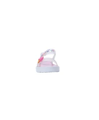 Bebe Toddler Pcu Sandal with Sprinkles and Ice Cream Charm