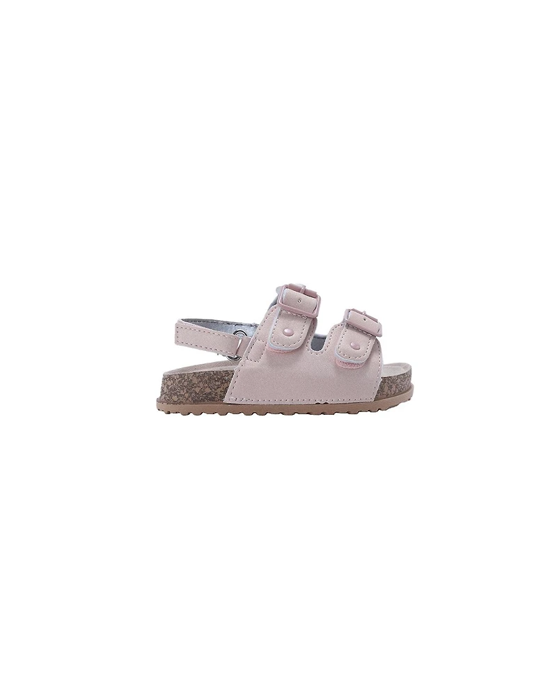 Bebe Big Girls Classic Footbed Sandals
