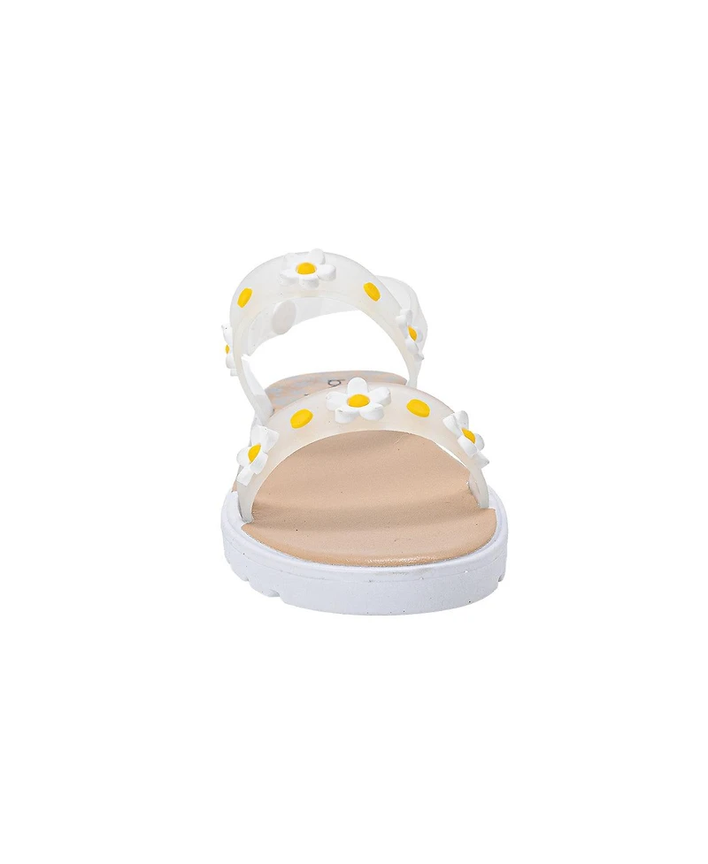 Bebe Toddler Pcu Sandal with Flowers