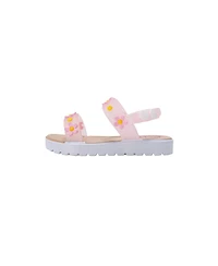 Bebe Toddler Pcu Sandal with Flowers