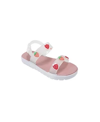 Bebe Toddler Pcu Sandal with Strawberry Charms