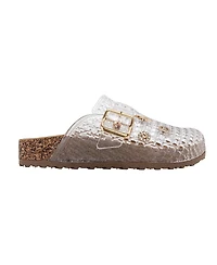Bebe Girls Footbed Jelly Clogs