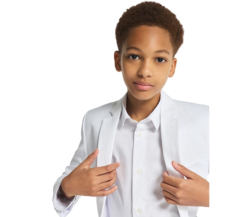 Calvin Klein Boys' 8-20 Textured Suit Jacket