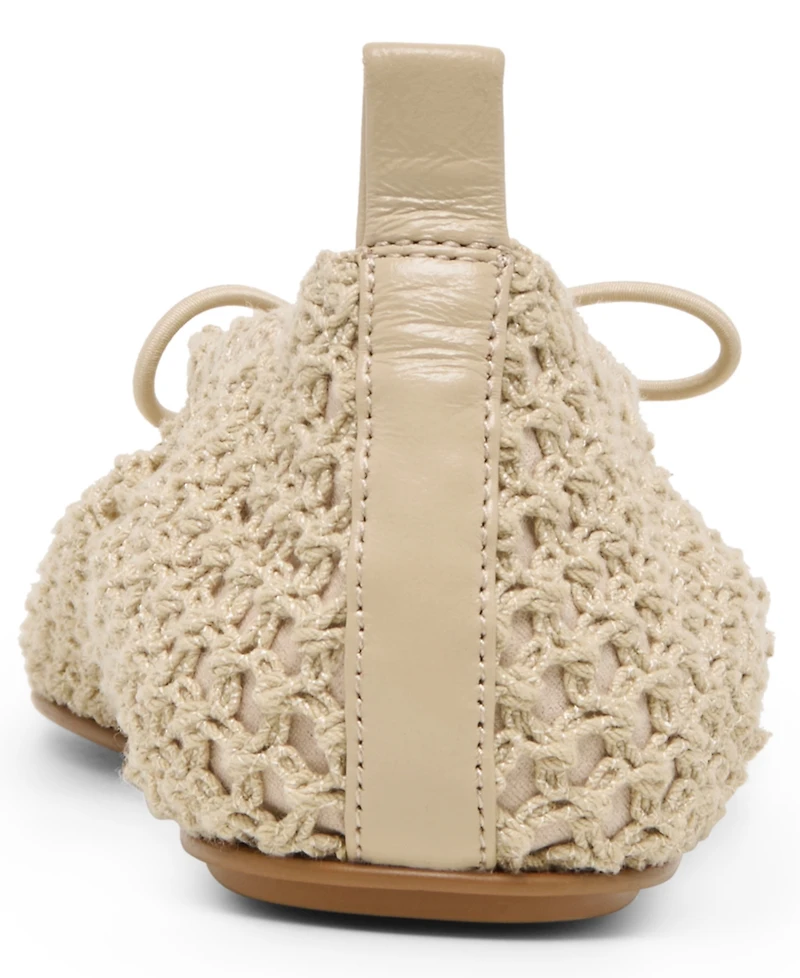 Dolce Vita Women's Kaylyn Bow Tie Knit Slip-On Ballet Flats