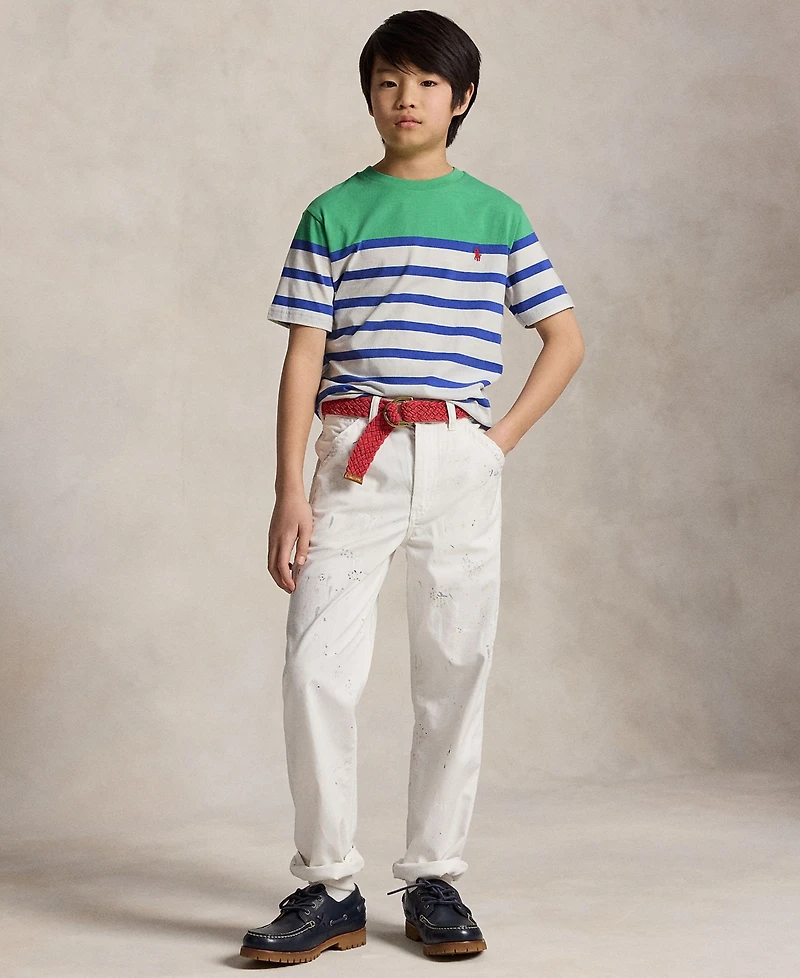 Polo Ralph Lauren Boys' 8-20 Crewneck T-Shirt