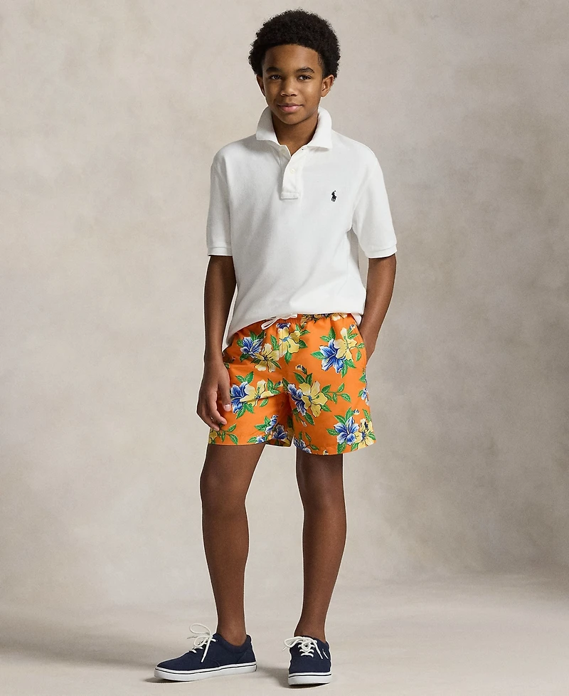 Polo Ralph Lauren Boys' 8-20 Traveler Swim Trunks