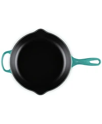 Le Creuset Enameled Cast Iron Skillet with Helper Handle, 11.75"