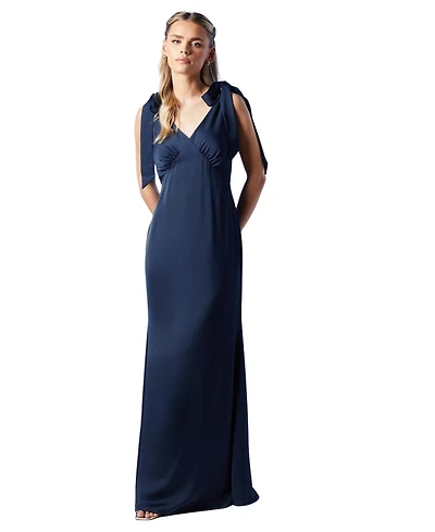 Coast Women's Satin Back Maxi Bridesmaid Dress