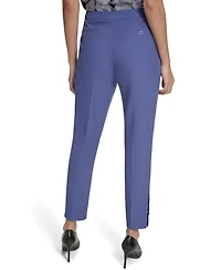 Calvin Klein Women's Mid-Rise Slim-Leg Pants