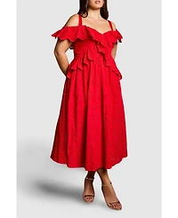 Coast Women's Broderie Midi Dress