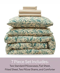 Nestl Luxury Soft Biomorphic Design -Pc. Comforter Set