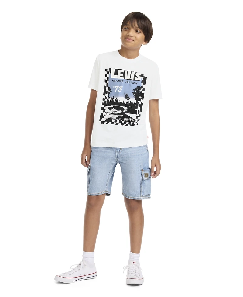 Levi's Boys' 8-20 Catching Air Short-Sleeve T-Shirt