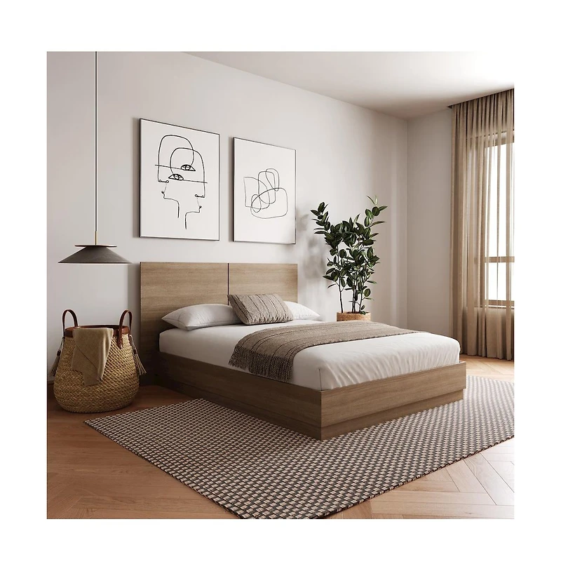 Nexera Milano Platform Bed