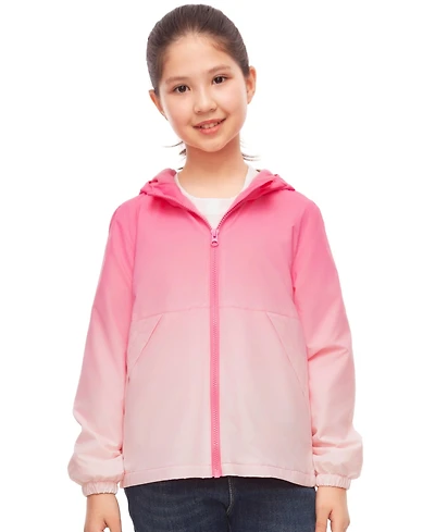 Rokka&Rolla Girls Lightweight Fleece-Lined Windbreaker