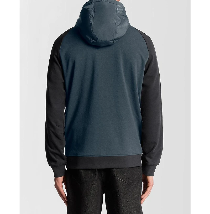 Lyle & Scott Men's Half Raglan Hybrid Hoodie