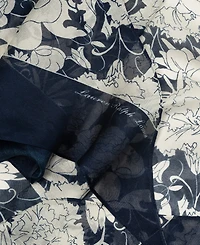Lauren Ralph Lauren Bias Ends Floral Oblong Scarf