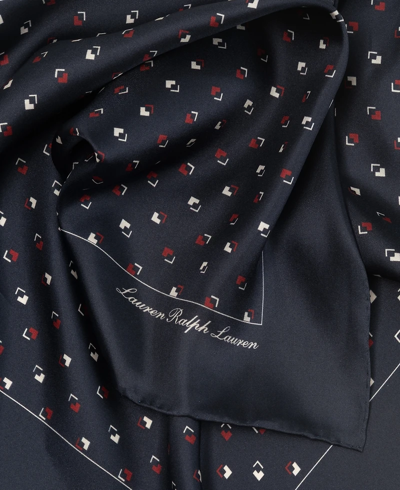 Lauren Ralph Lauren Geo Small Square Scarf