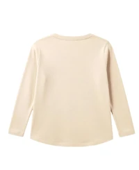 Kate Mack Girls' 2T-6X Long-Sleeve T-Shirt and Skirt, 2-Piece Set