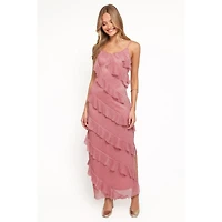 Petal and Pup Women's Ciao Ruffles Maxi Dress