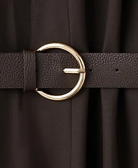 Mango Women's Lyocell Belt Jumpsuit