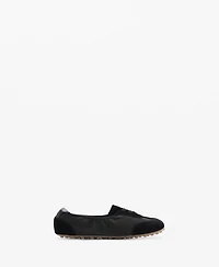 Mango Women's Mixed Suede Trainers