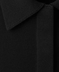 Mango Women's Pocket Knit Cardigan Sweater