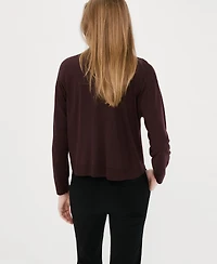 Mango Women's Knitted Polo-Neck Sweater