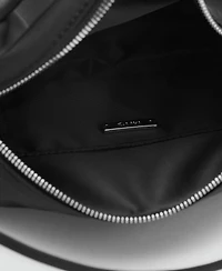 Mango Women's Double Straps Nylon Handbag