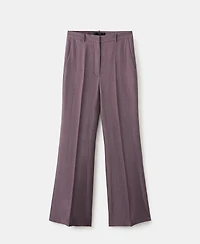 Mango Women's Straight Mid-Rise Pants
