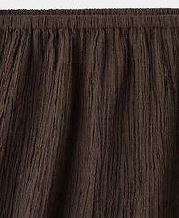 Mango Women's Flowy Cotton Gauze Shorts