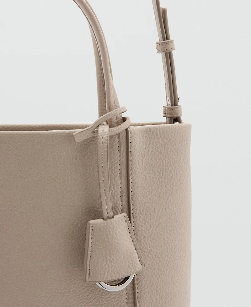 Mango Women's Handles Mini Rectangular Handbag